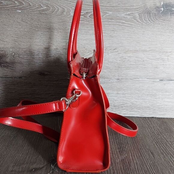 Apostrophe Red Crossbody / Shoulder Bag - Picture 2 of 11